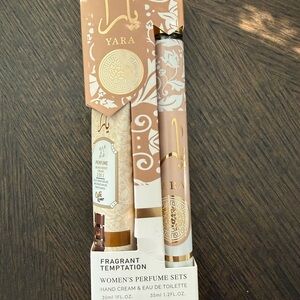 Yara Women's Fragrance & Hand Cream Set in Temptation